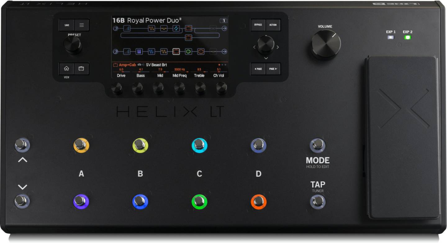 Guitarras y bajos Aguirre Guitars Line 6 Helix LT