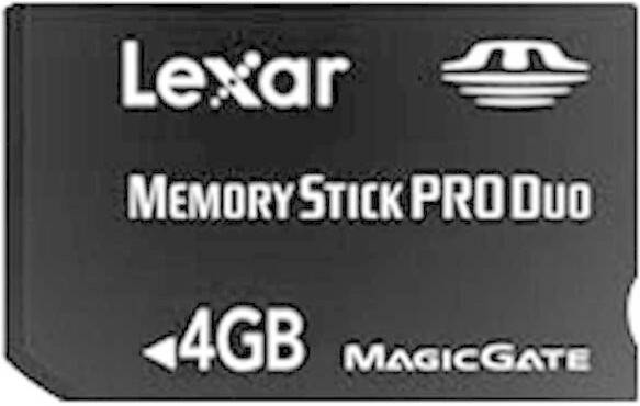 Tarjetas de memoria Aguirre Guitars Lexar Memory Stick 4GB (LMSPD4GBGBEU)