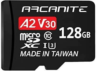 Aguirre Guitars Arcanite microSDXC A2, UHS-I, U3, V30, 4K, C10128GB Tarjetas de memoria